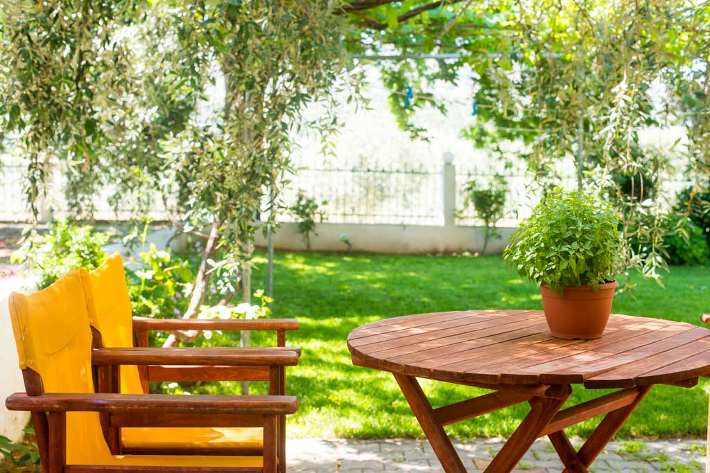 Quiet corners in the garden